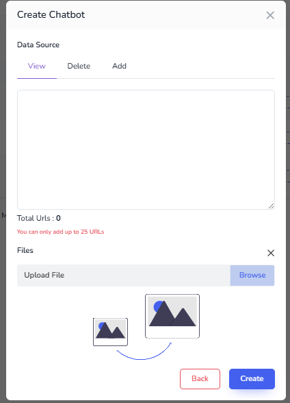 ai360 Chatbot Data sources updating